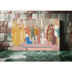 Πίνακας, The Crowning at Rheims of the Dauphin (Joan of Arc series: V) (1907) by Louis Maurice Boutet de Monvel