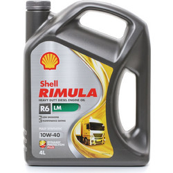 Shell Rimula R6 LM Συνθετικό Λάδι Αυτοκινήτου 10W-40 5lt