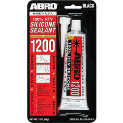 Abro SS-1200-BLK-3 Σιλικόνη Σωληνάριο Μαύρη 85 gr