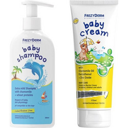 Frezyderm Baby Cream 175ml + Shampoo 200ml