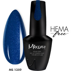 Mixcoco MS-1359 Glitter Ημιμόνιμο Βερνίκι Νυχιών 15ml