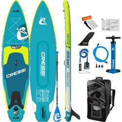 Cressi Jet Cruise DC Set Teal 11'2" Φουσκωτή Σανίδα SUP Touring 341cm