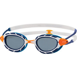 Zoggs Predator Polarized Γυαλάκια Κολύμβησης Ενηλίκων Αντιθαμβωτικά Λευκά Πορτοκαλί