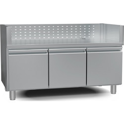 Ερμάριο inox BBQ TGH-B1-B8B-G με συρτάρια Thermogatz