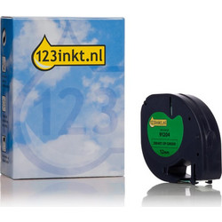 Συμβατή Ταινία Dymo S0721640 / 91204 4m x 12mm Green (123ink)
