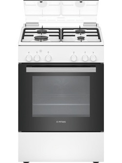 Pitsos PAC003D20 Κουζίνα Αερίου 71lt με Εστίες Αερίου 60cm
