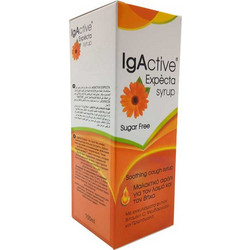 IgActive Expecta Σιρόπι για Παραγωγικό Βήχα και Ερεθισμένο Λαιμό 150ml