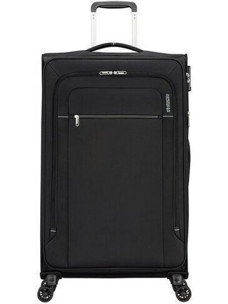 American Tourister Crosstrack 133191-1062 Βαλίτσα Μεγάλη 79x47x33cm με 4 Ρόδες Μαύρη