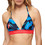 Superdry Bikini Top Τριγωνάκι Floral Navy Μπλε W3010400A-UMS
