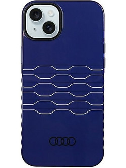 Audi IML MagSafe case for iPhone 15 Plus / 14 Plus - blue