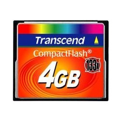 Transcend 133X Compact Flash 4GB