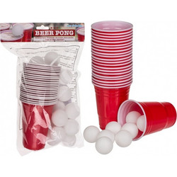 Drinking Game Beer Pong With 15 Balls & 22 Cups 550 ml (79/3936)
