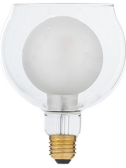 Λάμπα LED G125 Atmosphera για ντουί E27, 4W, 2200Κ, Θερμό Λευκό 195345