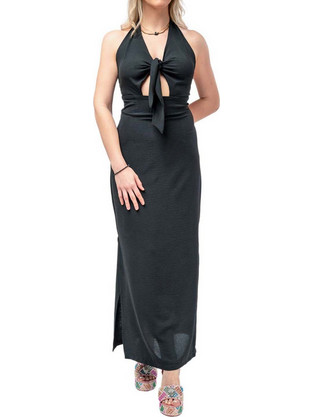 Libertee Midi Φόρεμα Μαύρο 10.50.33