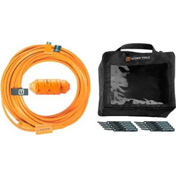 Tether Tools USB-C to Micro-B- Cable-System 9.40m right orange
