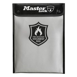 Master Lock Fireproof Bag for A4 Documents 2,8l
