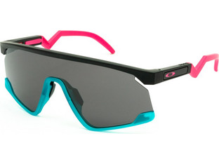 Oakley OO9280 05 Γυαλιά Ηλίου Μάσκα Κοκάλινα Μαύρα με Μαύρο Καθρέπτη Φακό