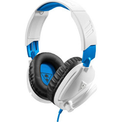 Turtle Beach Recon 70P for PS4 Gaming Headset Over Ear White Blue