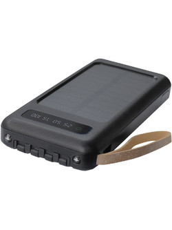 Ηλιακό & USB 10.000mAh PowerBank με Καλώδια Φόρτισης POWERplus Manta