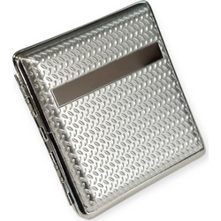 Ταμπακιέρα Bronica CIG525-003 Ασημί