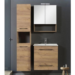 Mabo Dual 35 Κρεμαστή Στήλη Μπάνιου Ξύλινη Laminate