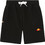Ellesse Toyle Αθλητική Παιδική Βερμούδα Μαύρη S3E08577-011