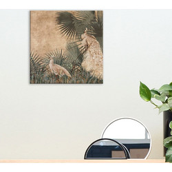 Πίνακας Διακόσμησης Ξύλου Ango Tropical Peacocks M 21351