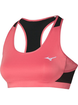 Mizuno Alpha Bra Αθλητικό Μπουστάκι με Μέτρια Στήριξη Κοραλί J2GAA213-63