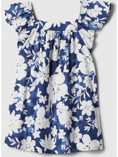 Μπλε SS Flatter Φόρεμα V-SS FLTR POPL:BLUEFLOL