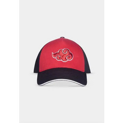 Naruto Shippuden Akatsuki Cloud Curved Bill Καπέλο