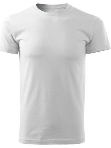 Adler Basic Free M Ανδρικό Διαφημιστικό T-shirt Κοντομάνικο σε Λευκό Χρώμα MLI-F2900