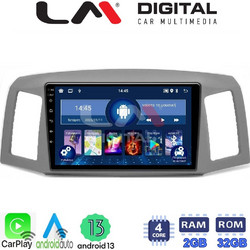 LM Digital ZN4307 Ηχοσύστημα Αυτοκινήτου με Οθόνη Αφής USB Bluetooth & GPS