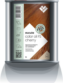 EUKULA COLOR OIL FS CHERRY - ΛΑΔΙ ΕΜΠΟΤΙΣΜΟΥ ΚΕΡΑΣΙΑ 1L 0169001600