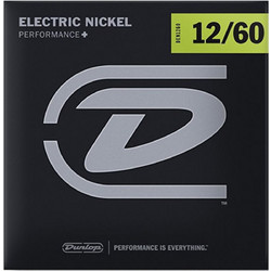 Dunlop DEN1260 Heavy Σετ 6 Χορδές Ηλεκτρικής Κιθάρας Nickel Plated Steel 12-60" Hard Tension