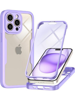 Techsuit ColorVerse 360 Series - θήκη για Apple iPhone 16 Pro - Μωβ
