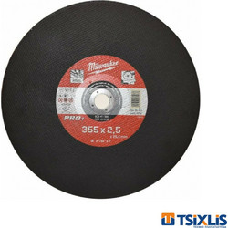 Δίσκος Κοπής Σιδήρου 355x2.5x25.4 Milwaukee - (3950263 )
