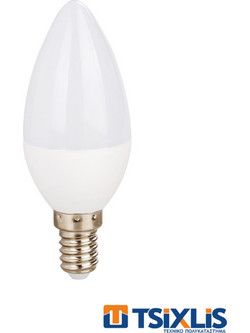 Λάμπα Κεράκι LED E14 7W 600Lm 230V 6000K DIOLAMP - (C377CW )