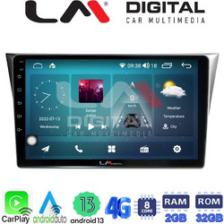 LM Digital ZR8271 Ηχοσύστημα Αυτοκινήτου με Οθόνη Αφής & GPS