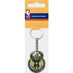 BMU Μεταλλικό Μπρελόκ NBA Milwaukee Bucks