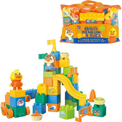 ToyMarkt Μεγάλα Τουβλάκια σε Τσάντα 38τεμ Πάπια & Πιγκουίνος
