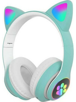 Cat P33M Ασύρματα Bluetooth Ακουστικά Over Ear Μπλε
