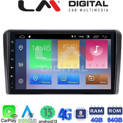 LM Digital ZC8049 Ηχοσύστημα Αυτοκινήτου με Οθόνη Αφής USB Bluetooth & GPS