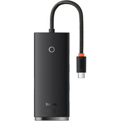 Baseus Lite Series USB Hub 3.0 USB-C με 5 Θύρες USB-A / USB-C