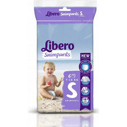 Libero Swimpants Small Πάνες Μαγιό No5 7-12Kg 6τμχ
