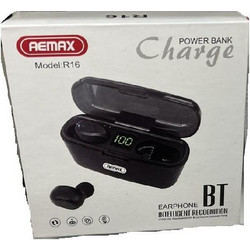 Remax R16 Ακουστικά Bluetooth In Ear Black