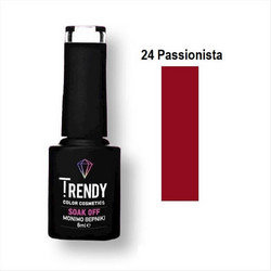 Trendy Soak Off 24 Passionista Ημιμόνιμο Βερνίκι Νυχιών 6ml