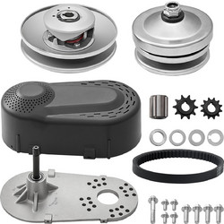 VEVOR 2000 RPM Συμπλέκτης μετάδοσης κίνησης Ανθεκτικός συμπλέκτης με κινητήρα 2-8 HP και ελαστικό ιμάντα
