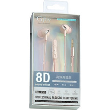 Gjby GJ-393 Handsfree In-Ear 3.5mm Pink