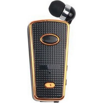 AKZ-Q3 Ακουστικό Bluetooth In Ear Πέτου Gold