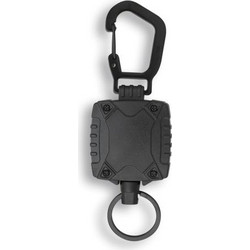 ΜΠΡΕΛΟΚ ALBAINOX Εκτινόμενο Κey-ring Black ABS / Metal Ca, NE